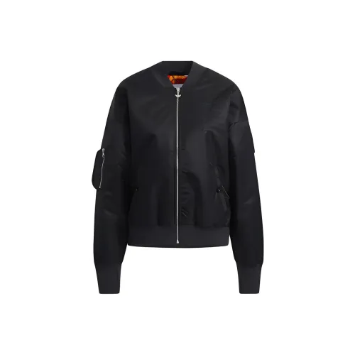 Adidas Originals Хлопковый пуховик Зимний Женский Черный