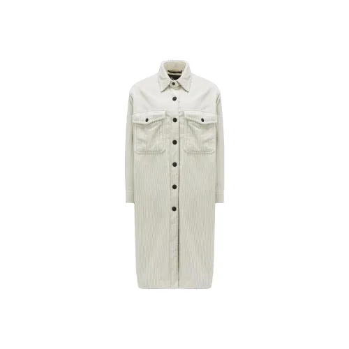 Moncler Grenoble SS23 Early Autumn Collection Белый Женский Тренч