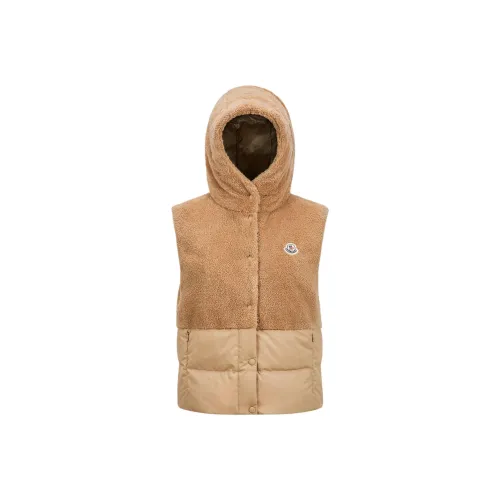 Moncler Down Jacket Women's Beige