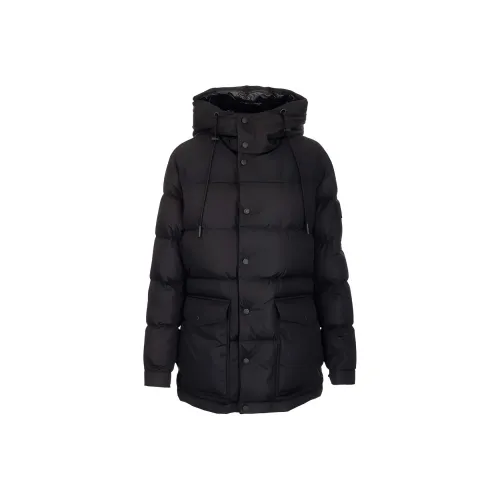 Moncler SS22 Однотонный С капюшоном Пуховая куртка Женская Черная