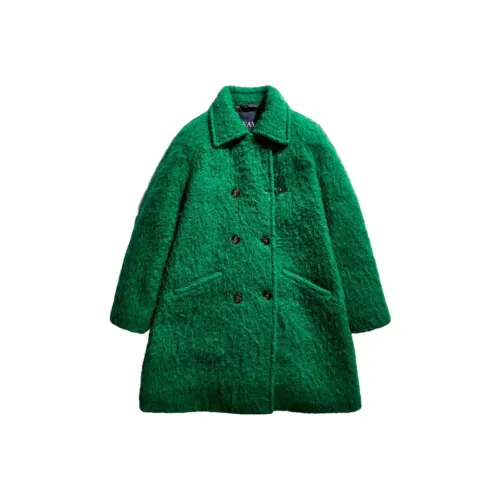FAY Зеленое Женское Пальто