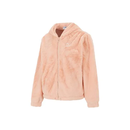 PUMA Коралловый Женские Бархатные Куртки