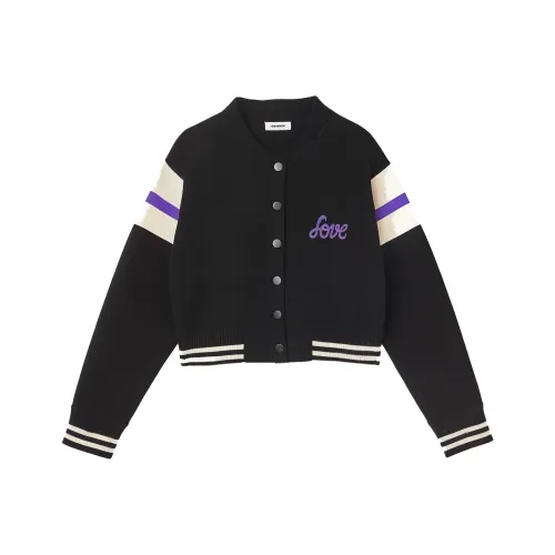 Sandro Черные Женские Бейсбольные Джерси