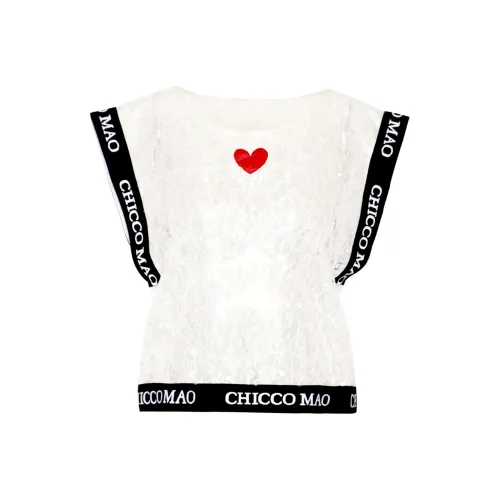 CHICCO MAO Белый Женские Жилеты