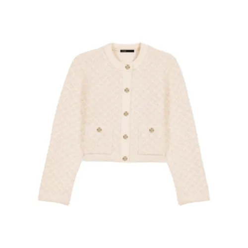 Maje Трикотаж Женский Светлый Умбра с Легким Белым Тонированием