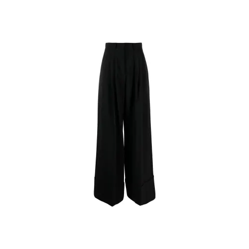 MOSCHINO Черные Женские Повседневные Брюки