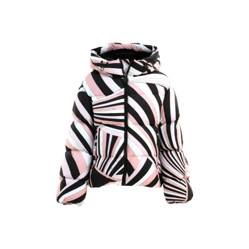 EMILIO PUCCI Розовые Женские Пуховики