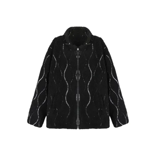 AHPH Черный Унисекс Бархатные куртки