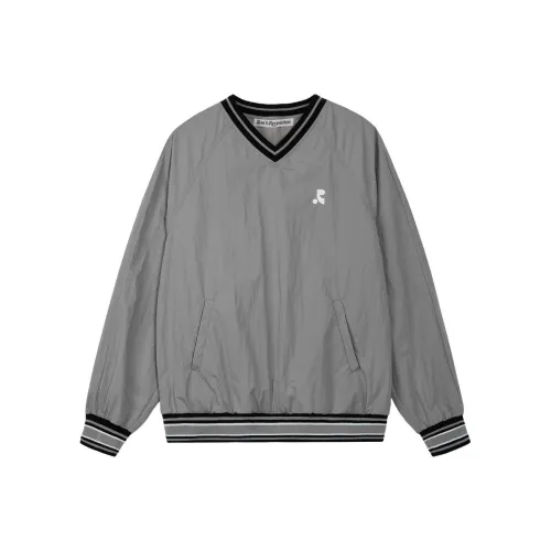 Rest Recreation SS25 V-Neck WIND SHIRT Sweatshirt Women's GREY Серый