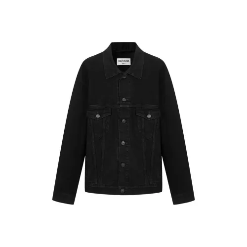 BALENCIAGA Черные Женские Джинсовые Куртки