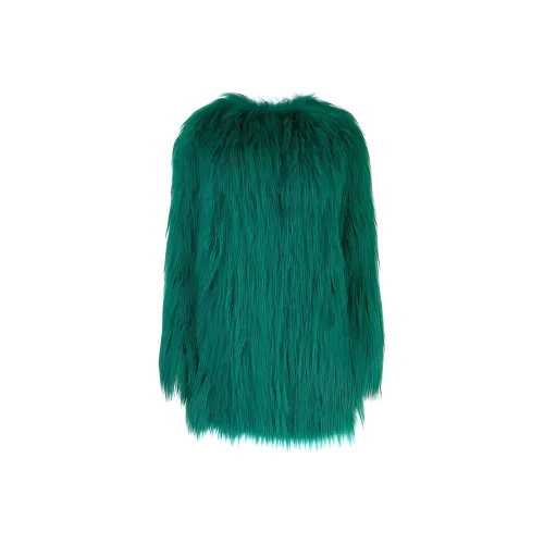 PRADA Зеленый Женские меховые изделия