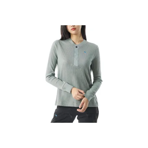 Klattermusen Snotra Трикотаж Женский Зеленый