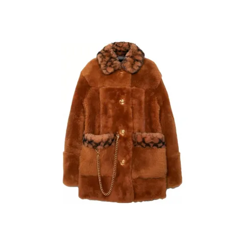 COACH Коричневый Женские меховые изделия