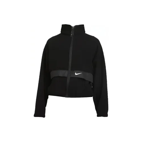 NIKE Sportswear Essentials series Черное Женское короткое пальто