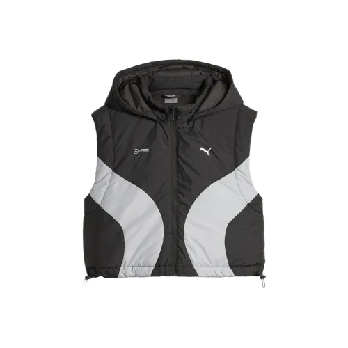 PUMA Mercedes AMG Petronas Женские Motorsport ПАДДЕД ВЕСТ Женские Черный