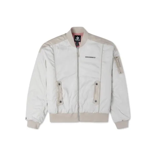 Конверс Хлопковый пуховик Женский Белый