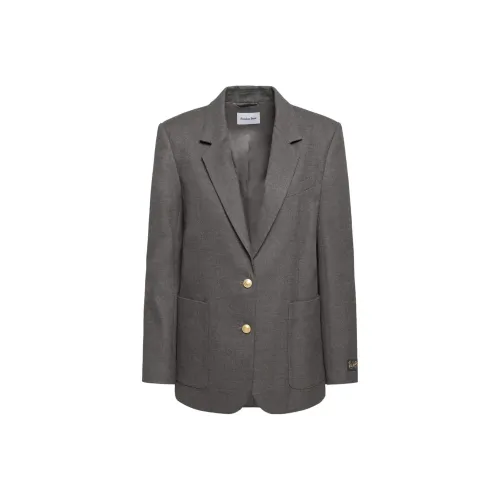 ARITZIA Sunday Best Scholar Blazer Бизнес-костюм Женский Уголь Темно-серый