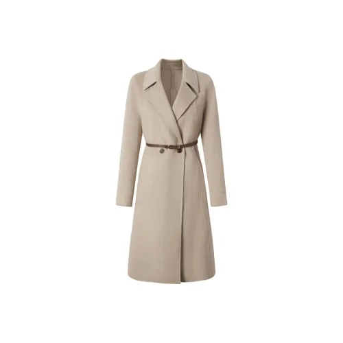 JZ. ANNAKRO CAMEL Женское пальто