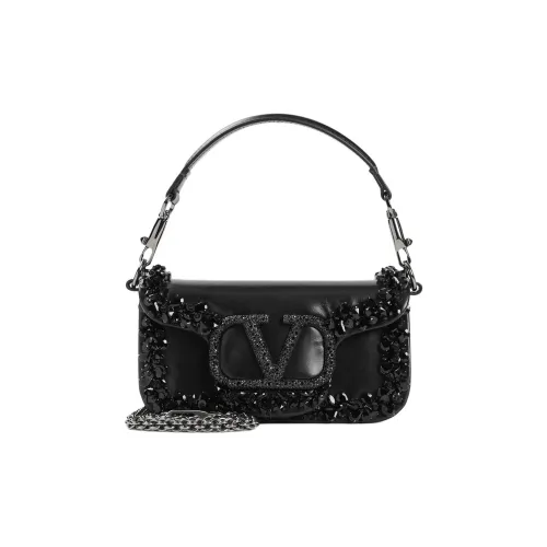 Valentino Garavani Кожа Одно плечо Сумка Женская Черная
