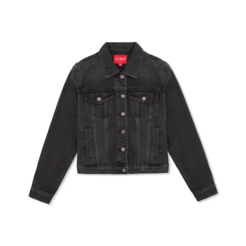 GUESS Denim Jacket Women's Black