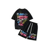 Черный топ + Черные брюки