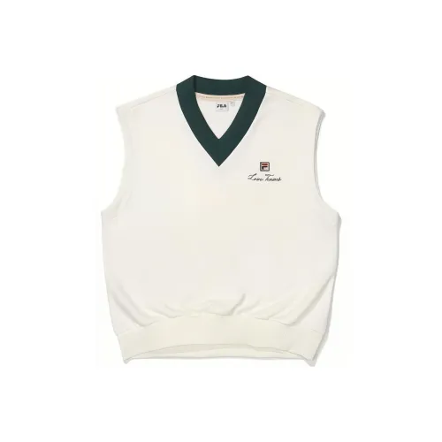 FILA белые женские жилеты