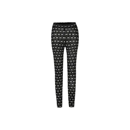 PINKO Черные Женские Повседневные Брюки