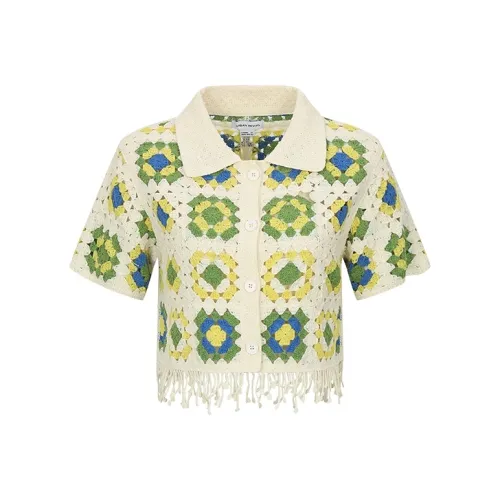 URBAN REVIVO Boho Style Трикотаж Женский Многоцветный