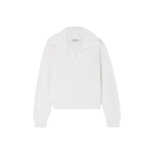 Brunello Cucinelli Белый Женские Трикотаж