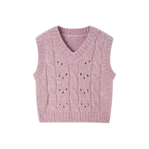 Itisf4 Жилет Женский Розовый Фиолетовый