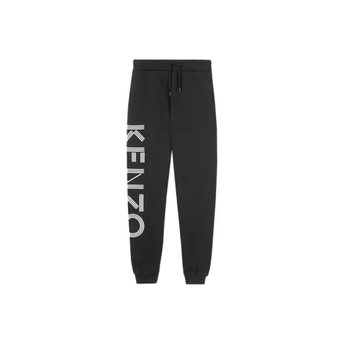 KENZO Черные Женские Вязаные Спортивные Брюки