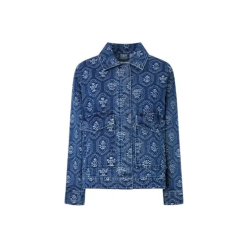 Pepe Jeans Синие Женские Джинсовые Куртки