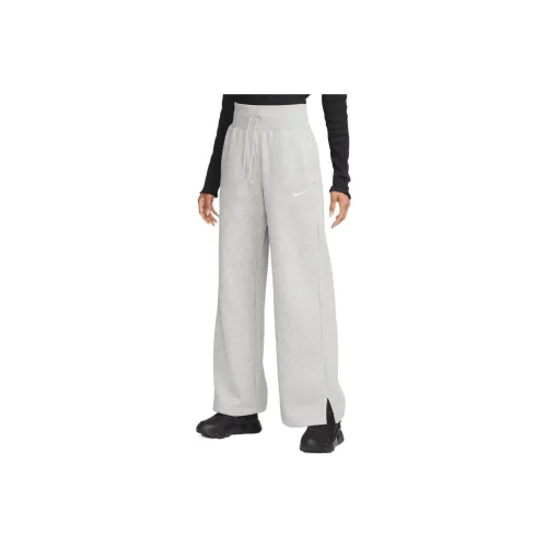 nike Вязаные тренировочные штаны версия США женские серые