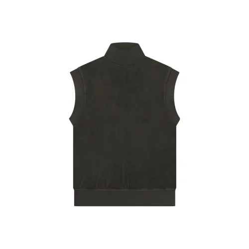 Fear Of God Essentials Drop2 SS23 Пуловер Terry Mockneck Жилет Off Черный Жилет Женские