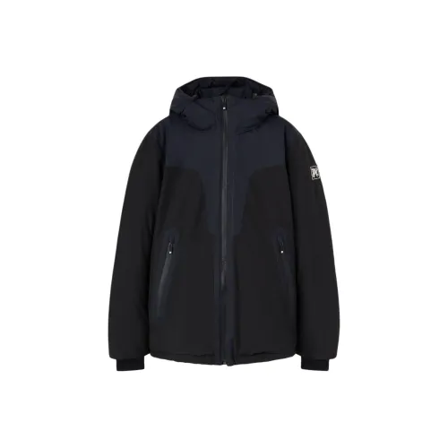 PALM ANGELS Пуховик Мужской Черный