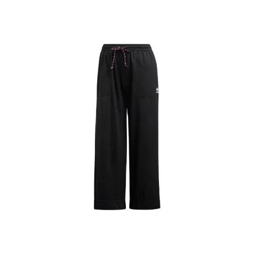 Adidas Originals BELLISTA Вязаные спортивные брюки женские черные