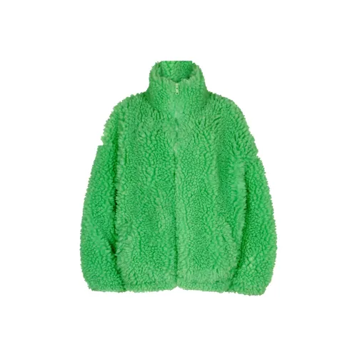 BLACK&COLOR Зеленый Унисекс Бархатные куртки