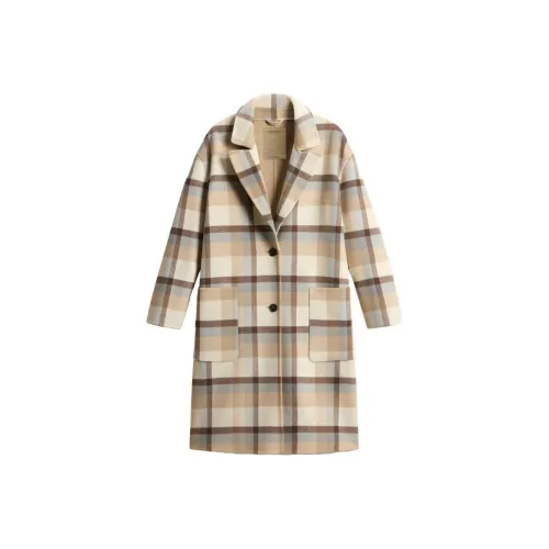 WOOLRICH Бежевое Женское Пальто