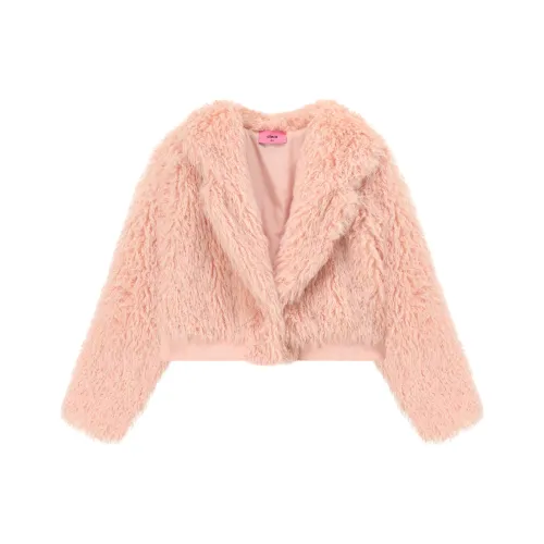 CHUU Розовый Женские Меховые изделия