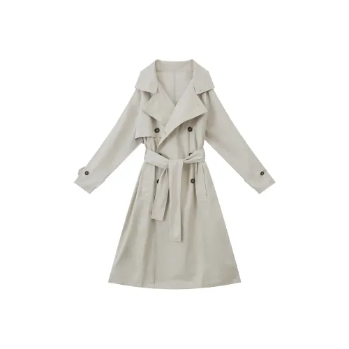 RUNTOTHEFUTURE Светлый хаки Женский тренч