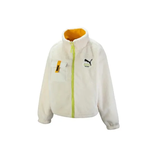 PUMA Белые Женские Бархатные Куртки