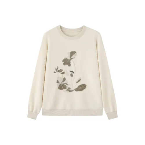 ARIADNAW STUDIO Толстовка Женская Экрю