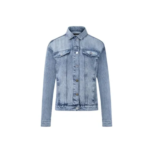 KARL LAGERFELD Denim Jacket Women's Blue