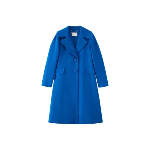 OBBLIGATO Пальто Женское Королевский Синий