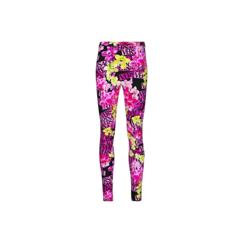 VERSACE Многоцветные Женские Леггинсы