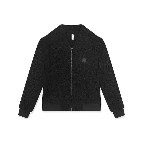 QIAODAN Вельвет Feel Куртка Женская Черная