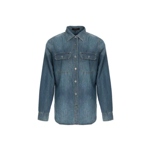 BESIONIA FW23 Denim Jacket Women's Blue BESIONIA FW23 Деним Куртка Женская Синяя