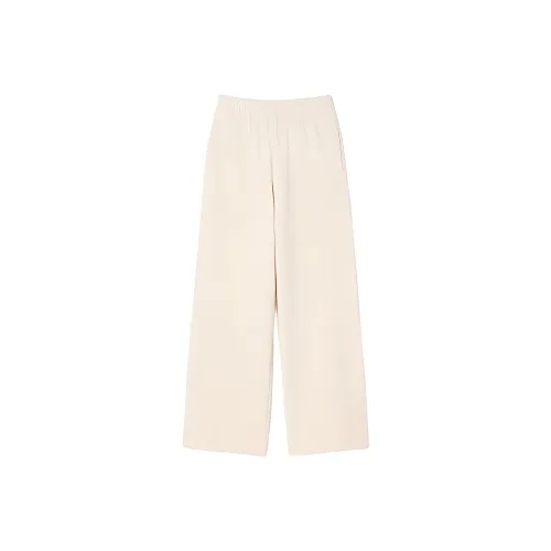 LACOSTE Collaboration Повседневные брюки Женские Бежевые