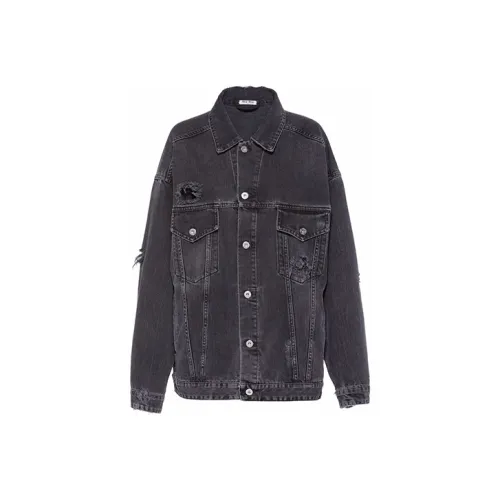 MIU MIU Denim Jacket Women's Black