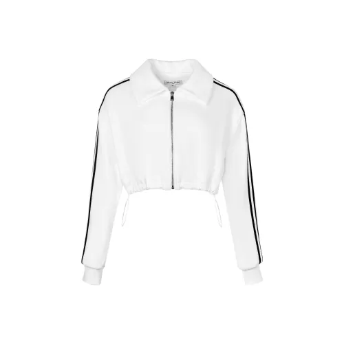 Maison Wester Белое Женское Короткое Пальто